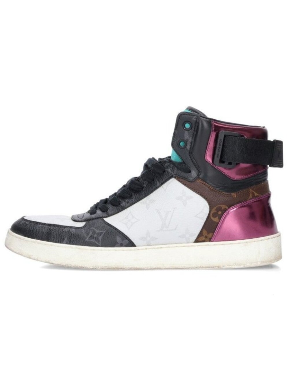 Louis Vuitton Rivoli Line Monogram High-Top Sneakers